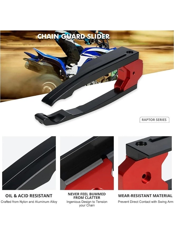 Ebiker Red Aluminum Chain Guide for Yamaha Raptor 700 - Image 5