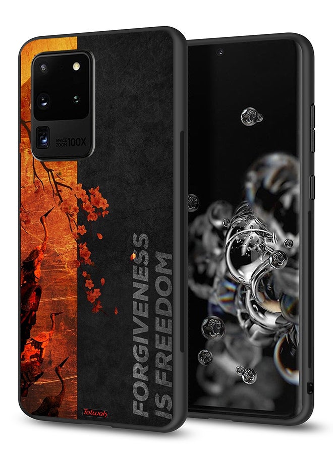 Tolwak Samsung Galaxy S20 Ultra Protective Case Cover Forgiveness Is Freedom - Image 1