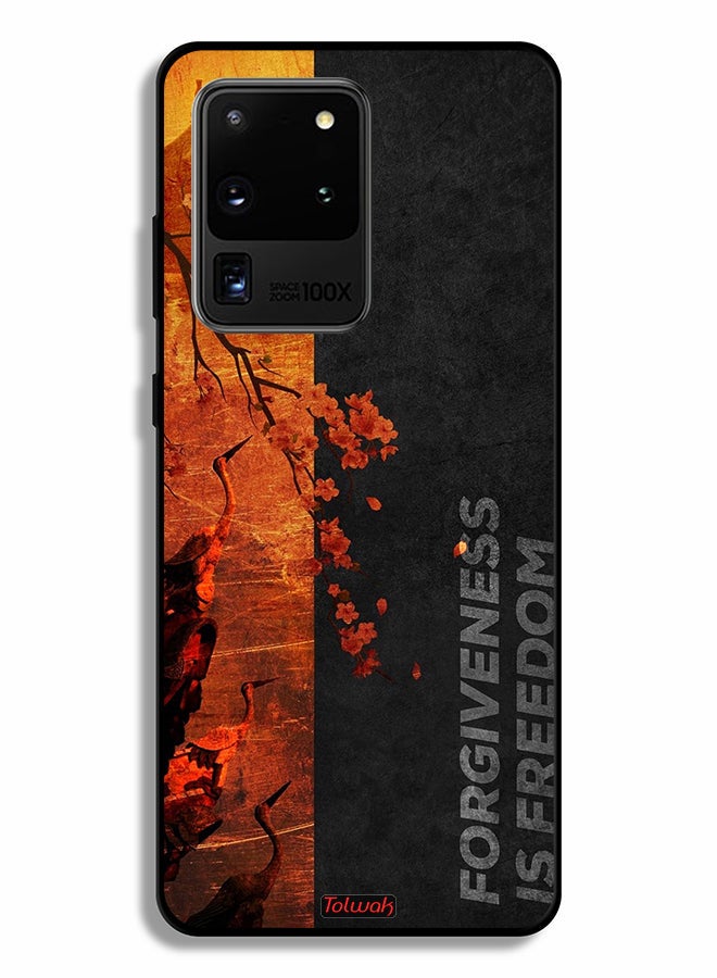 Tolwak Samsung Galaxy S20 Ultra Protective Case Cover Forgiveness Is Freedom - Image 2