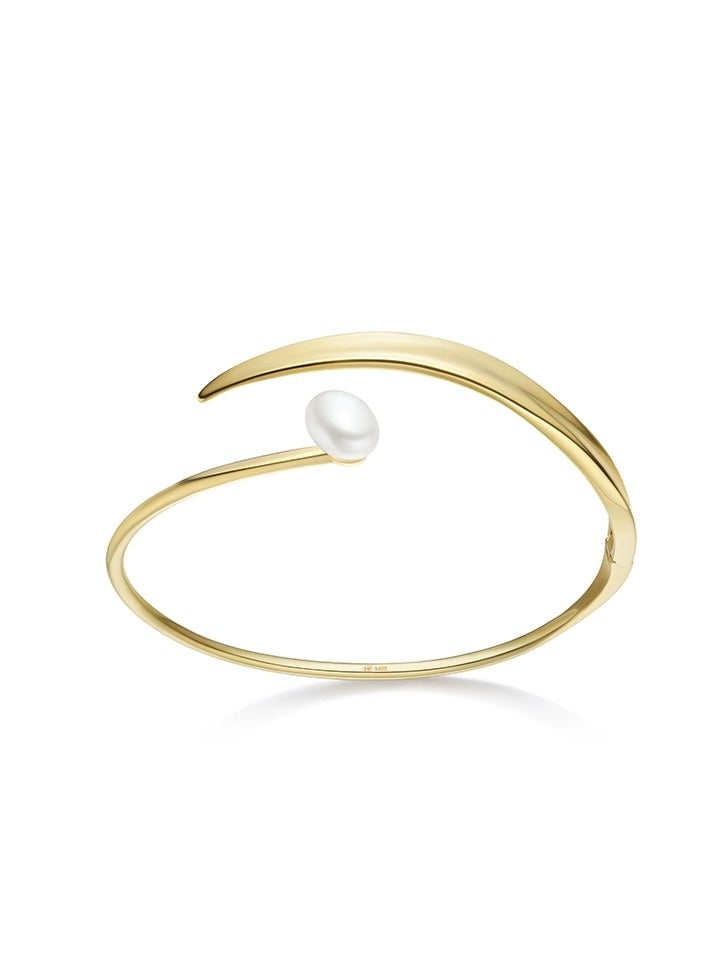 هيفانج سوار من لؤلؤ أوراق الزيتون - Image 1