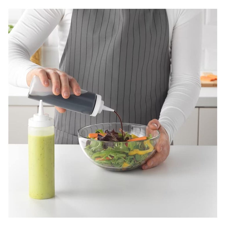 NT-STAR NT-STAR Squeeze Bottle, Plastic/Transparent, 330 ml(Pack of 2) - Image 3