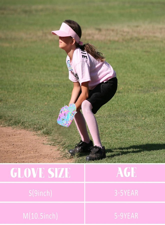Ausletie Kids Baseball Glove,Softball Gloves,Baseball Softball Mitt for Kids Girls Toddlers, Tee Ball Glove for Training and Beginner Play, Left Hand Glove, Right Hand Throw - Image 5
