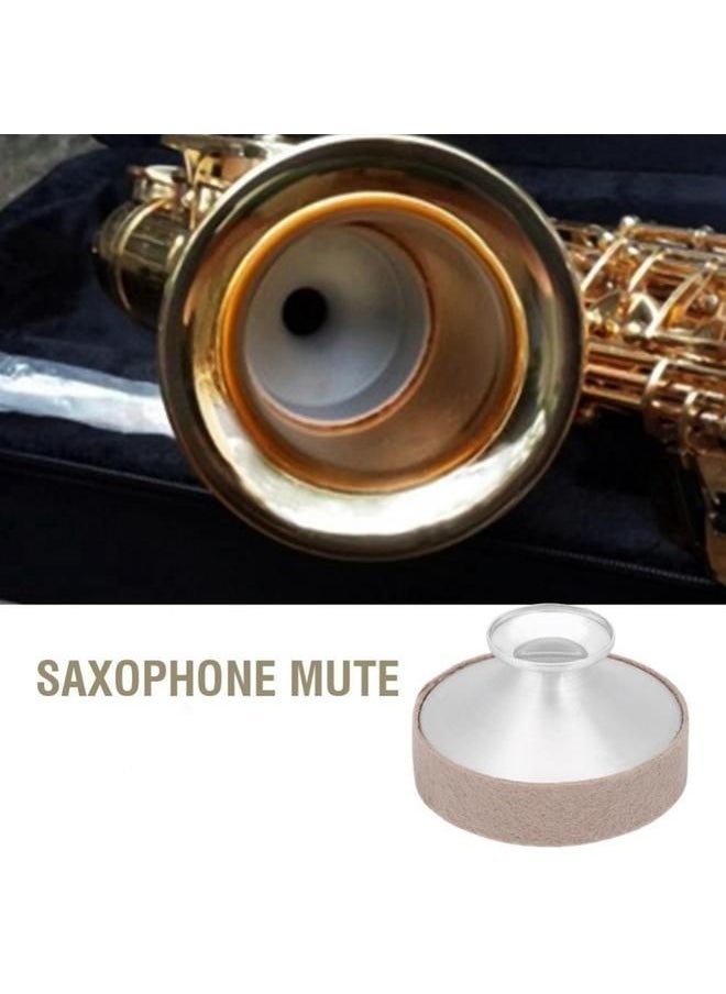 Arabest - Aluminum Alloy Mute Dampener for Alto Saxophone Practice Noise Remove Music Instrument Part - Image 1