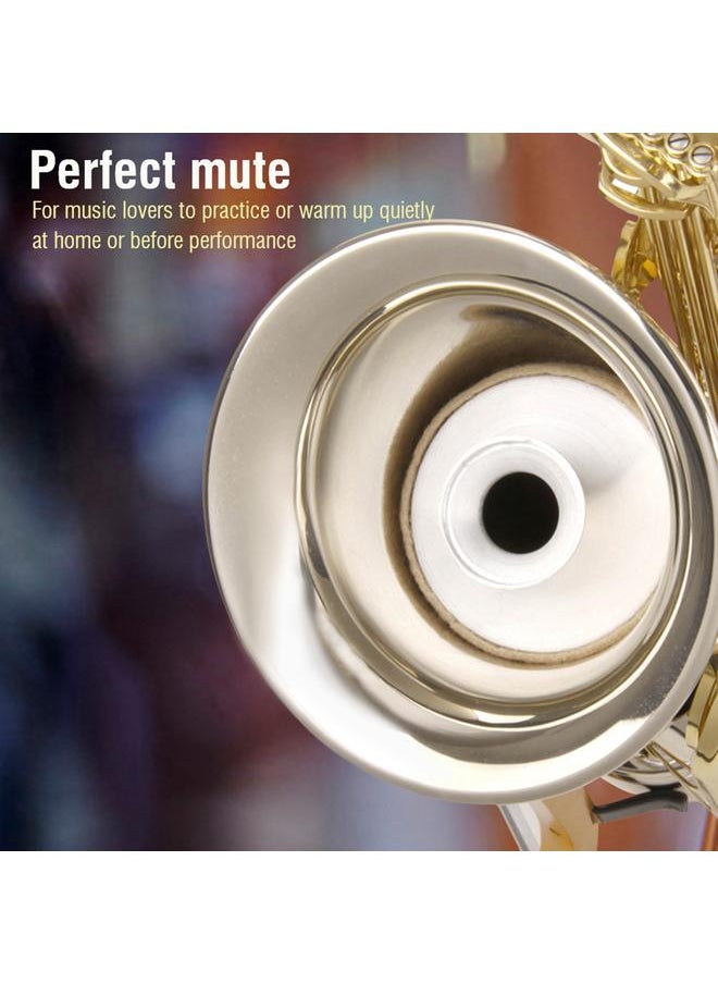 Arabest - Aluminum Alloy Mute Dampener for Alto Saxophone Practice Noise Remove Music Instrument Part - Image 1