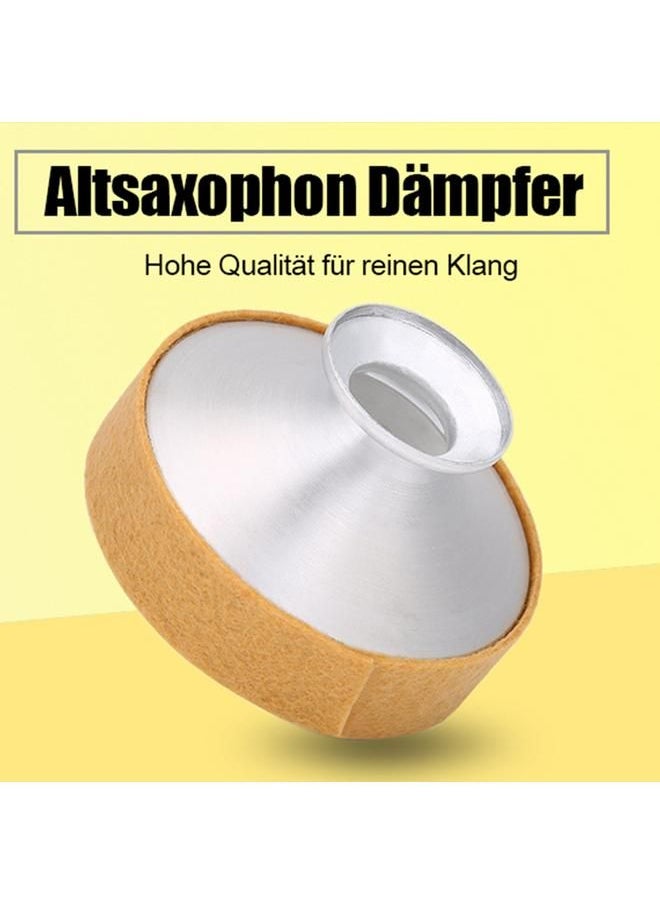 Arabest - Aluminum Alloy Mute Dampener for Alto Saxophone Practice Noise Remove Music Instrument Part - Image 1