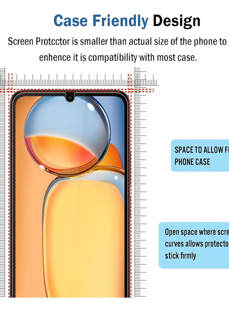 Screen Protector for Redmi 13C Privacy Glass Screen Protector Anti-Spy Tempered Glass Film Scratch Resistant Bubble Free Glass Screen Protector for Redmi 13C - Image 5