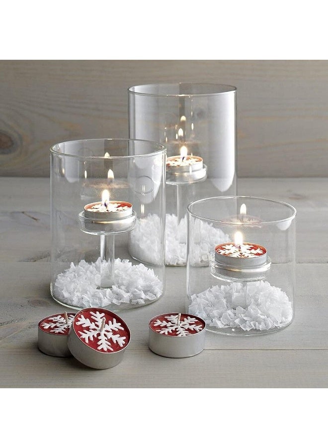 LANLONG Set Of 3 Cylinder Glass Decorative Hurricane Candle Holder Clear Votive Candle Holders Table Centerpieces For Dining Room Wedding Parties Home Decorations - Image 4