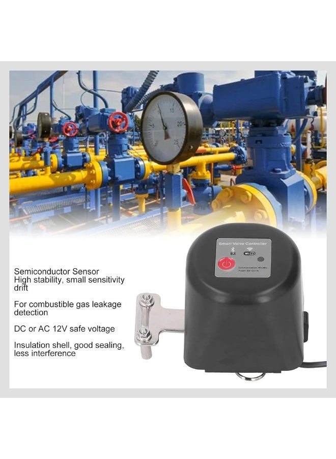 Smart Wi-Fi water and gas valve controller, automatic valve shut-off control Bluetooth control - Image 5