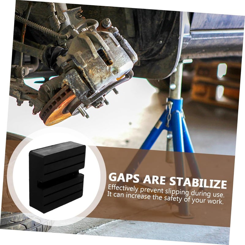 Trendy widespread design Wakauto 1pc Heavy Duty Rubber Jack Stand Pad for Car Lifts and Stabilization Non- Grip for Safe Vehicle Support Black Spec compliant trusted quality Gulf standard sizing alternatives Anti topple design General purpose design Local supply chain stock Permanent & temporary usable Multi-demand compliant quality Systematic nationwide ship Multi-goal comprehensive design Individual & group usable Slow wear optimized quality Local trackable shipment Easy hand assemble compatible All season compatible build Hot & cold climate compatible Low maintenance User friendly optimized build Multi-use well-engineered build Diverse use resistant crafted quality Oil resistant All-item matching trendy build Different assemble options Periodic stock arrangement Globally popular universal design - Image 3