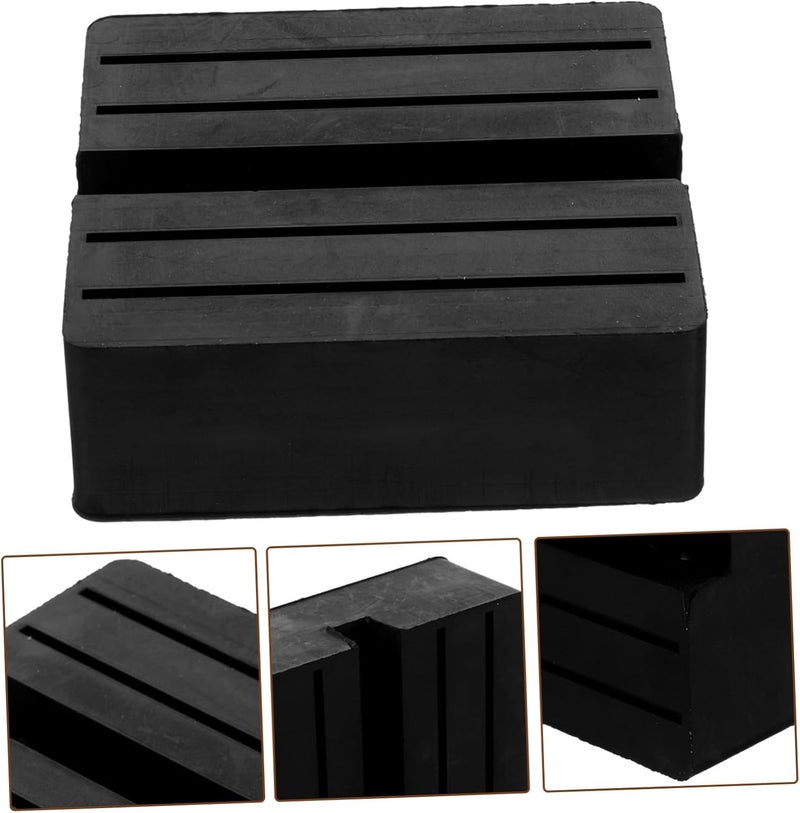 Trendy widespread design Wakauto 1pc Heavy Duty Rubber Jack Stand Pad for Car Lifts and Stabilization Non- Grip for Safe Vehicle Support Black Spec compliant trusted quality Gulf standard sizing alternatives Anti topple design General purpose design Local supply chain stock Permanent & temporary usable Multi-demand compliant quality Systematic nationwide ship Multi-goal comprehensive design Individual & group usable Slow wear optimized quality Local trackable shipment Easy hand assemble compatible All season compatible build Hot & cold climate compatible Low maintenance User friendly optimized build Multi-use well-engineered build Diverse use resistant crafted quality Oil resistant All-item matching trendy build Different assemble options Periodic stock arrangement Globally popular universal design - Image 4