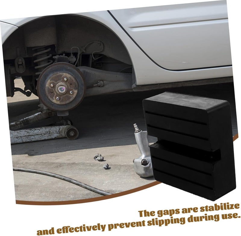 Trendy widespread design Wakauto 1pc Heavy Duty Rubber Jack Stand Pad for Car Lifts and Stabilization Non- Grip for Safe Vehicle Support Black Spec compliant trusted quality Gulf standard sizing alternatives Anti topple design General purpose design Local supply chain stock Permanent & temporary usable Multi-demand compliant quality Systematic nationwide ship Multi-goal comprehensive design Individual & group usable Slow wear optimized quality Local trackable shipment Easy hand assemble compatible All season compatible build Hot & cold climate compatible Low maintenance User friendly optimized build Multi-use well-engineered build Diverse use resistant crafted quality Oil resistant All-item matching trendy build Different assemble options Periodic stock arrangement Globally popular universal design - Image 5