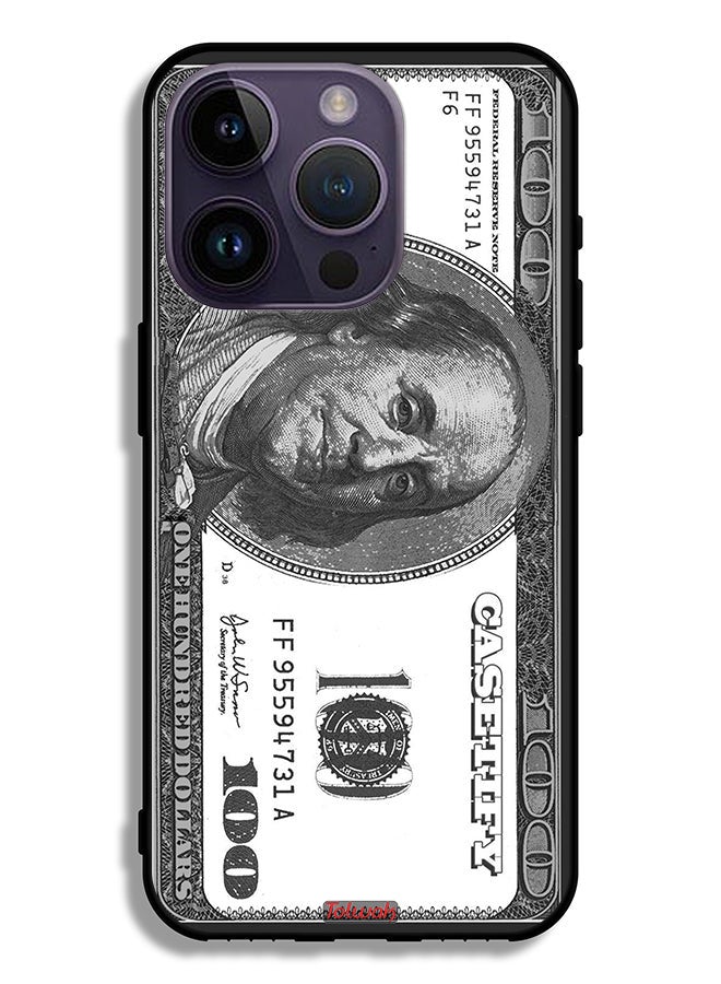 Tolwak Apple iPhone 14 Pro Protective Case Dollar Pattern - Image 2