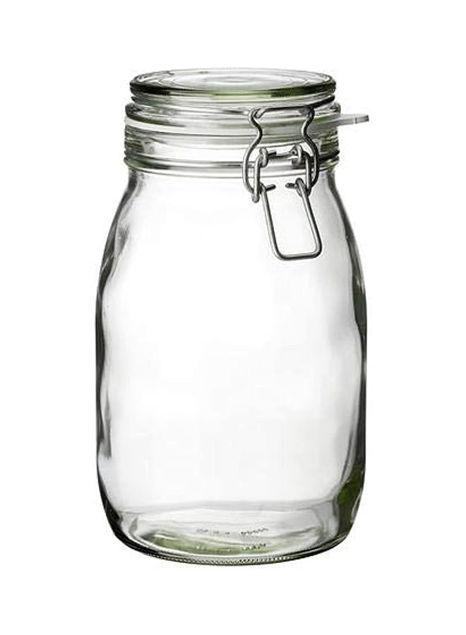 Ikea Jar With Lid  Clear Glass 