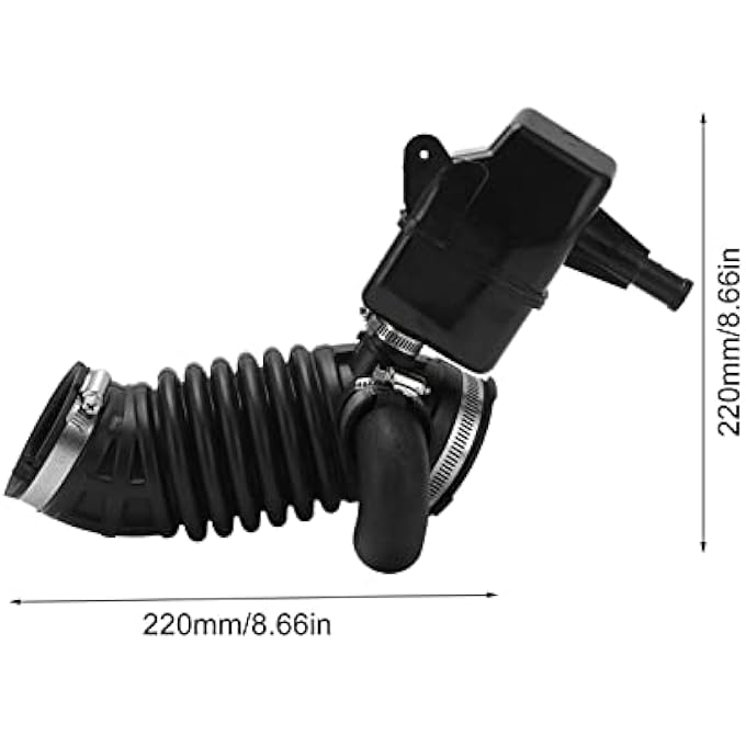 FY Premium EPDM Air Intake Hose & Engine Filter Tube Kit 16576ET00A Replacement for Sentra 2.0L 2007-2012, Cold Air Flow Duct with Clamps & Accessories - Image 4