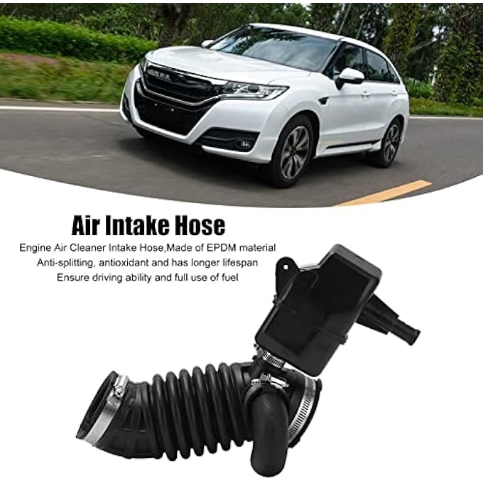 FY Premium EPDM Air Intake Hose & Engine Filter Tube Kit 16576ET00A Replacement for Sentra 2.0L 2007-2012, Cold Air Flow Duct with Clamps & Accessories - Image 5