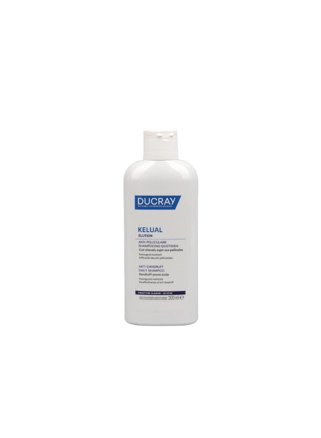 Ducray Kelual Elution Anti-Dandruff Daily Shampoo 200ml - Image 1