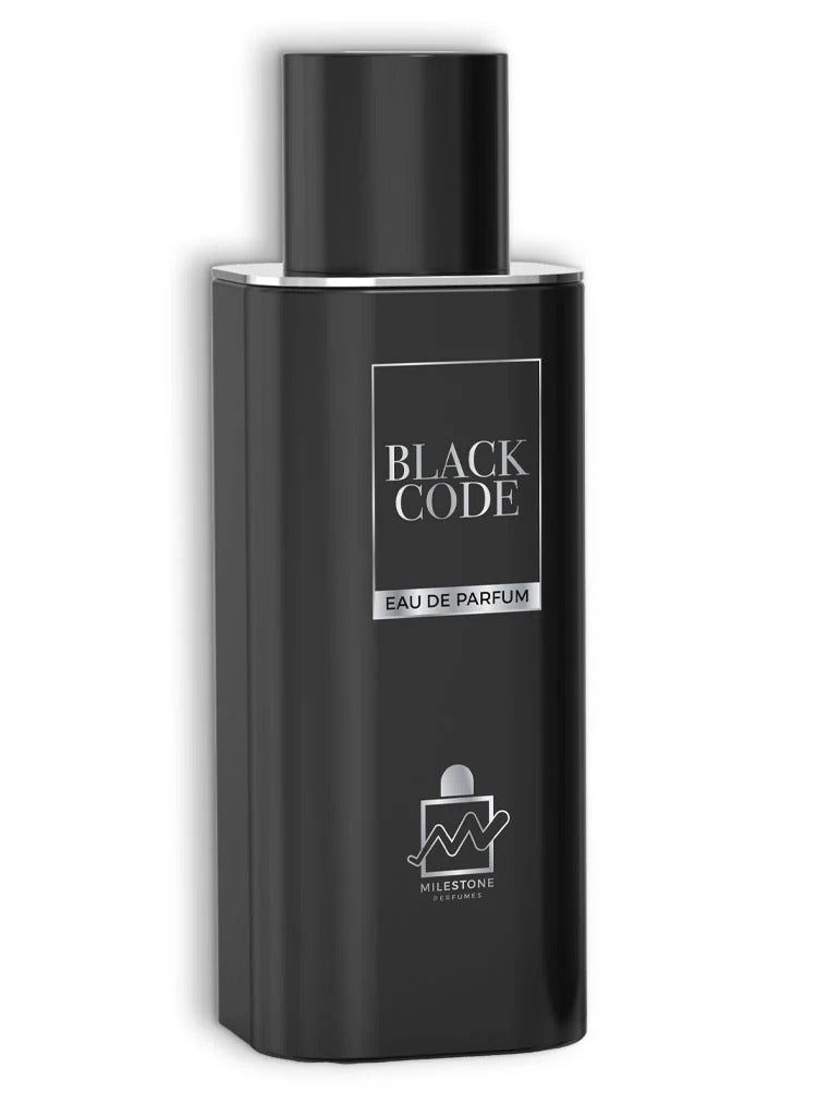 Milestone Black Code Eau De Parfum For Men - 90 ML - Image 3