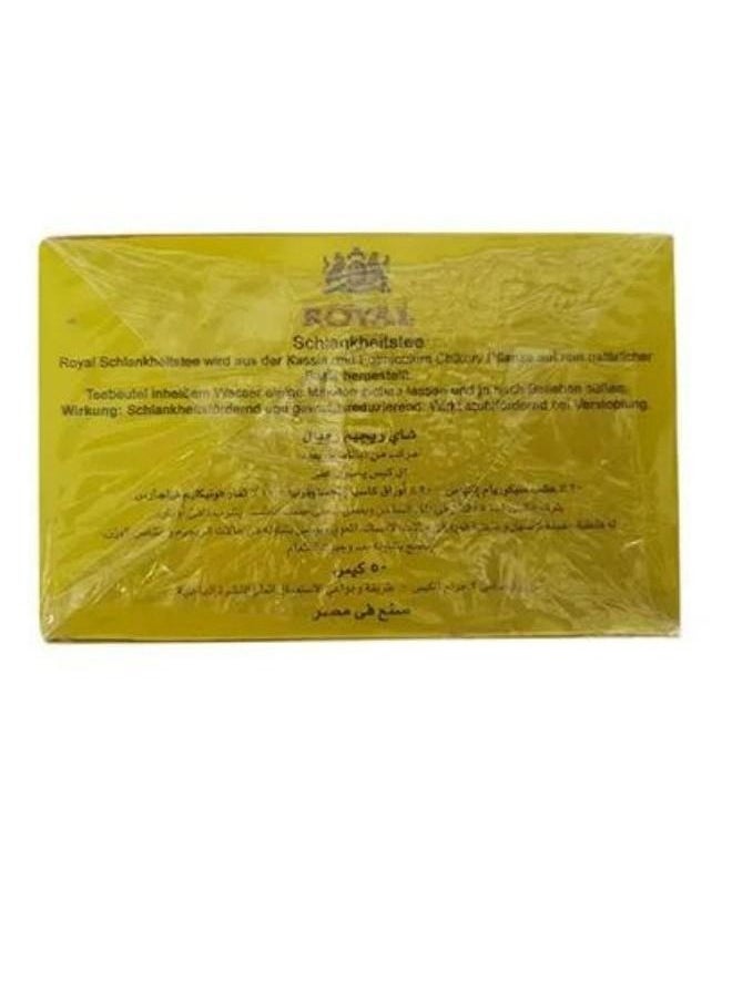 Royal Herbs - Royal Regime Tea Herbs Weight Loss Diet 50 Tea Bags By Regime Tea 100g - Image 1