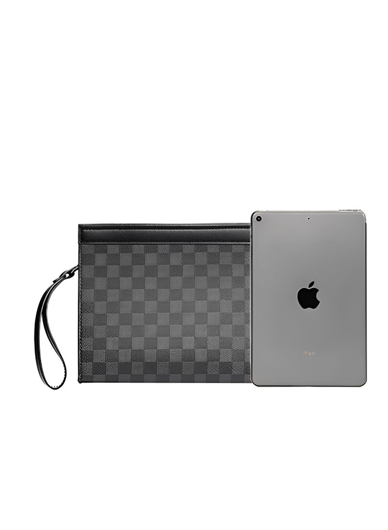 Skycare Mens Clutch Bag Man Purse Handbag, Large Hand Bag Big Clutch Wallet - Image 5