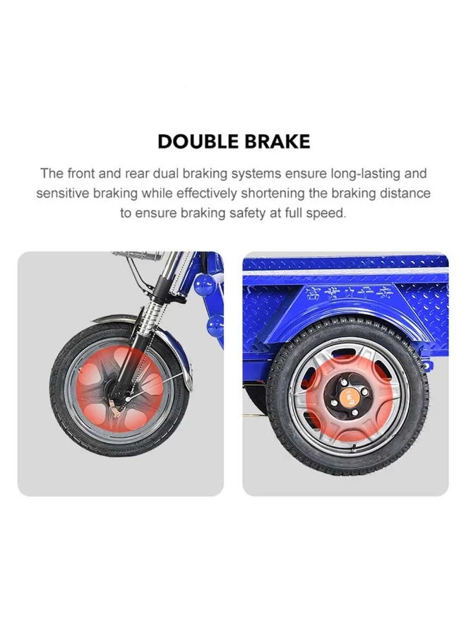 Megawheels 800w Electric Cargo Motorcycles Tricycle 1.2 Mtr - Image 3