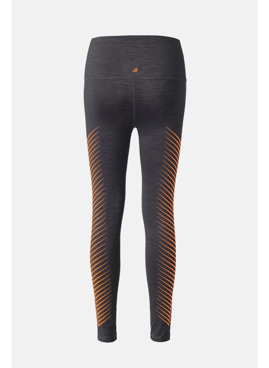 Tchibo Women Sportswear Fit Pull On Tights, Grey  - Image 2
