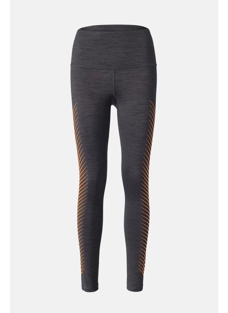 Tchibo Women Sportswear Fit Pull On Tights, Grey  - Image 3