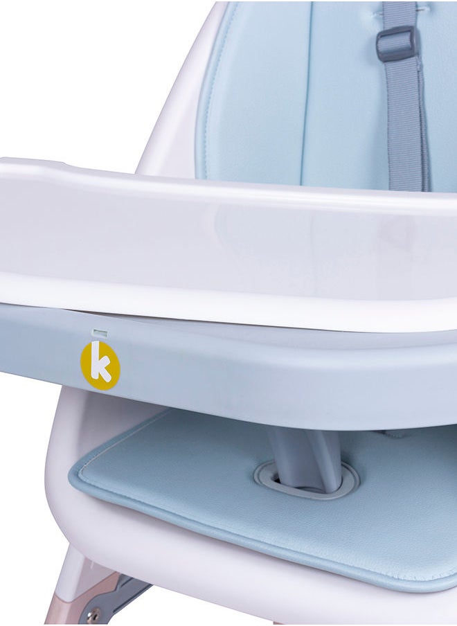 Koo-di Tiny Taster 3-in1 Wooden Highchair 0m-3y, Spring Water  - Image 5