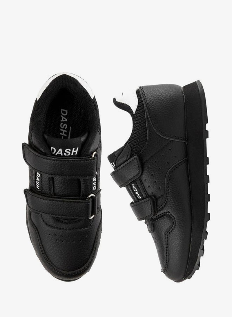 Dash Boys Panelled Hook and Loop Ankle Sneakers - Image 3