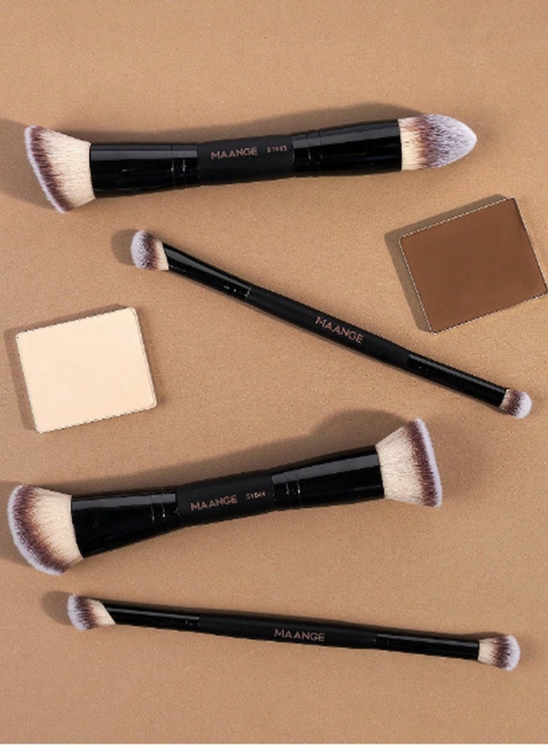 4-Piece Premium Makeup Brush Set – High-Quality Brushes for Flawless Application - Image 2