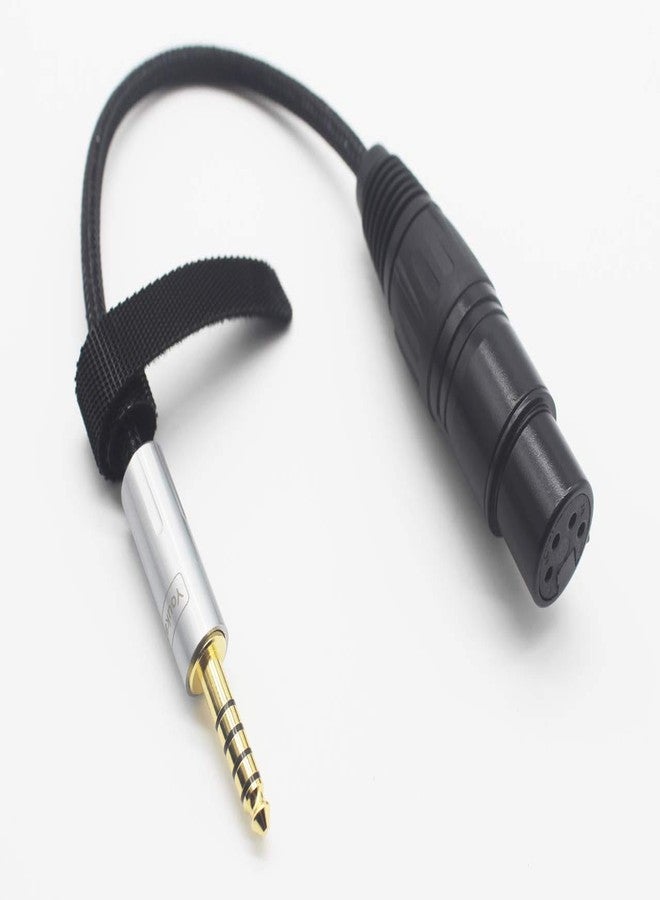 Youkamoo 4.4mm Male to 4-pin XLR Balanced Female Silver Plated Headphone Audio Adapter Cable for WM1A NW-WM1Z PHA-2A - Image 3