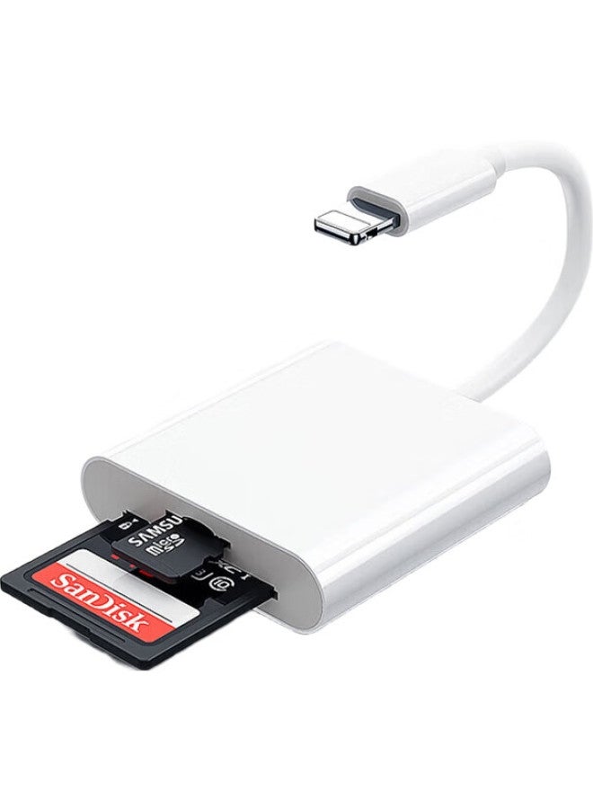 Linkstone Liantuo, Apple Phone Card Reader, Sd Card Storage Card Camera Converter, Iphone External Tf Memory Card, Lightning Card Reader, Otg Adapter, Two-In Transfer Converter - Image 3