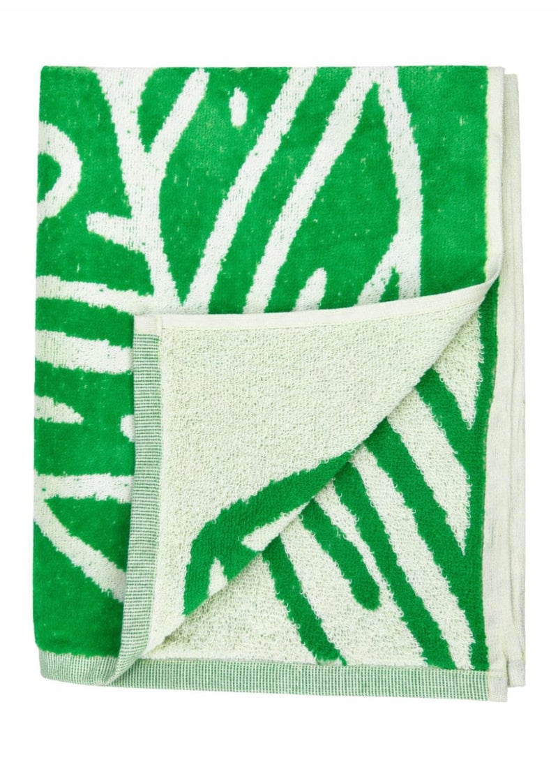 Cotton beach towel with a velvet lining, 70x140 cm. - Image 2