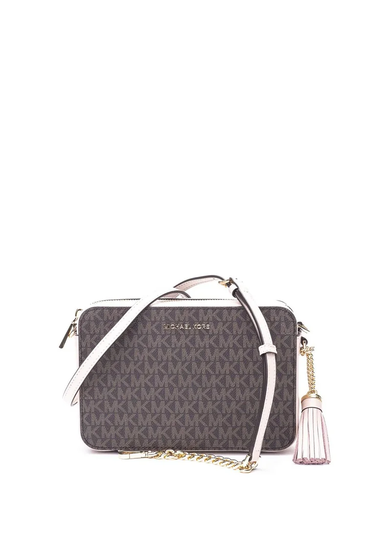 Michael Kors Logo Medium Jet Set Camera Bag