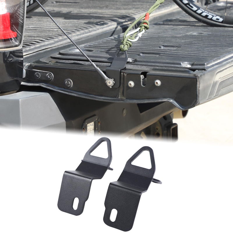 Generic Car Tailgate Tie Down Anchor Bed Cleat Compatible with Toyota Tundra 2014-2021 Heavy Duty Truck Tailgate Bed Tie Down Anchors Rings Trailers Hook Cargo Bolt Pickups Load Anchor Replacement Accessories - Image 1