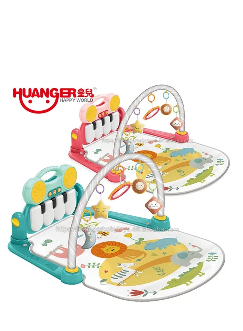 HUANGER Piano Fitness Rack (Teal) - Image 4