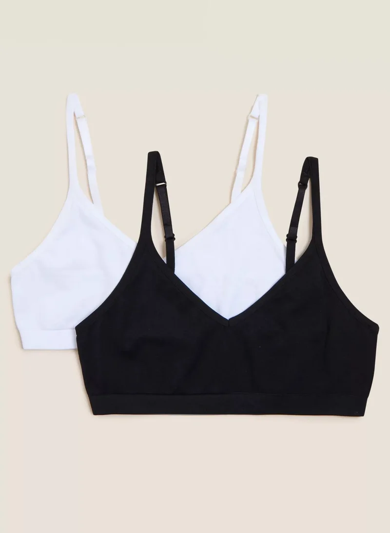 Marks & Spencer Kids 2 Pack Crop Tops