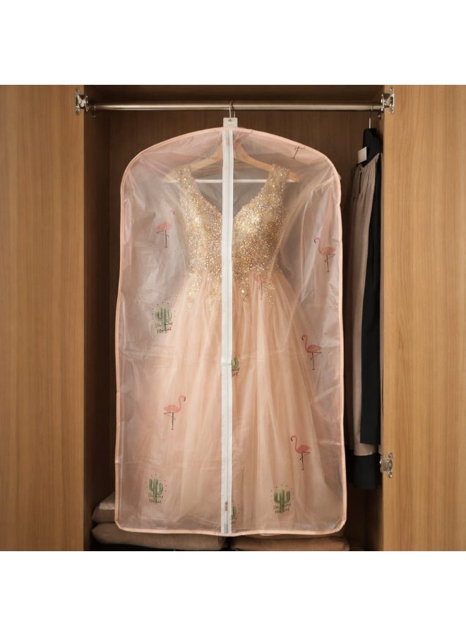 Suit Dust Cover Bag Garment Formal Dress Storage Zip Bag Dust- Proof Hanging Travel Pouch - Image 1