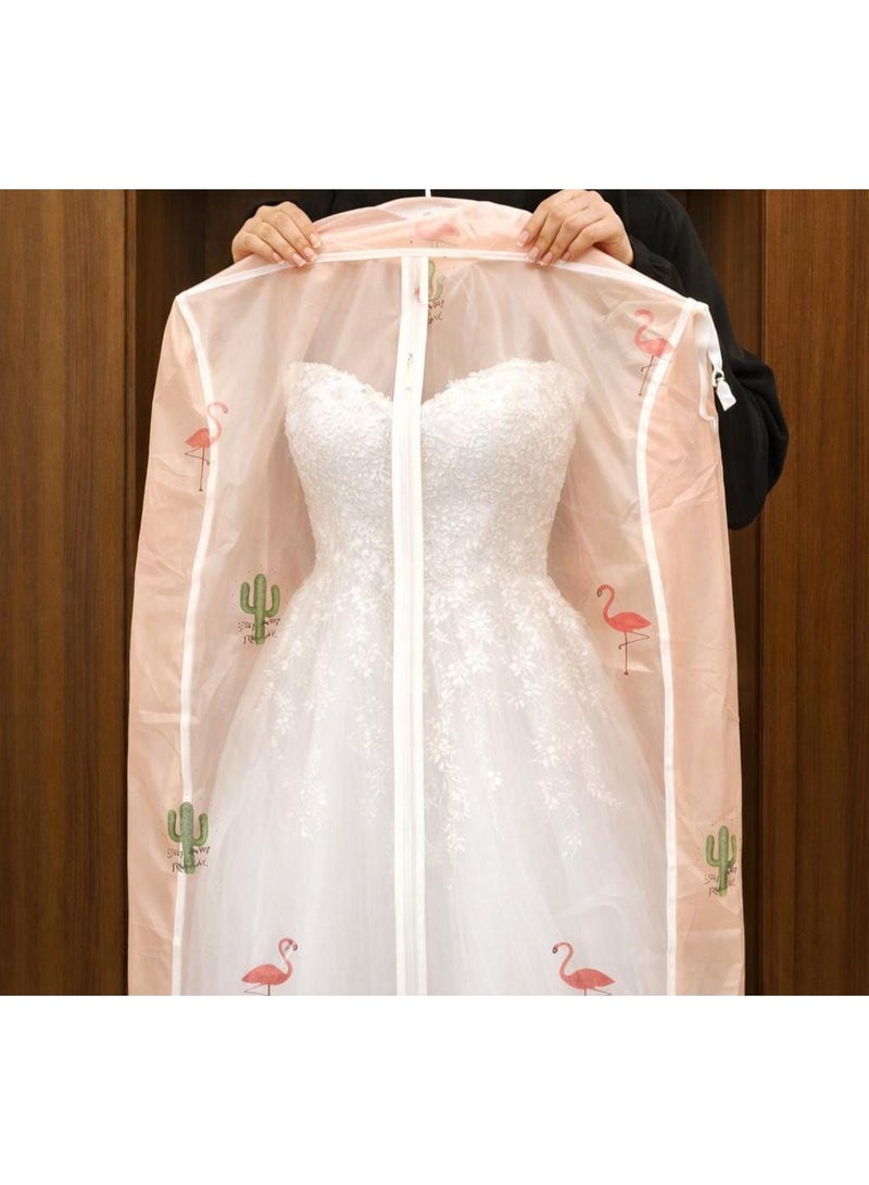 Suit Dust Cover Bag Garment Formal Dress Storage Zip Bag Dust- Proof Hanging Travel Pouch - Image 3
