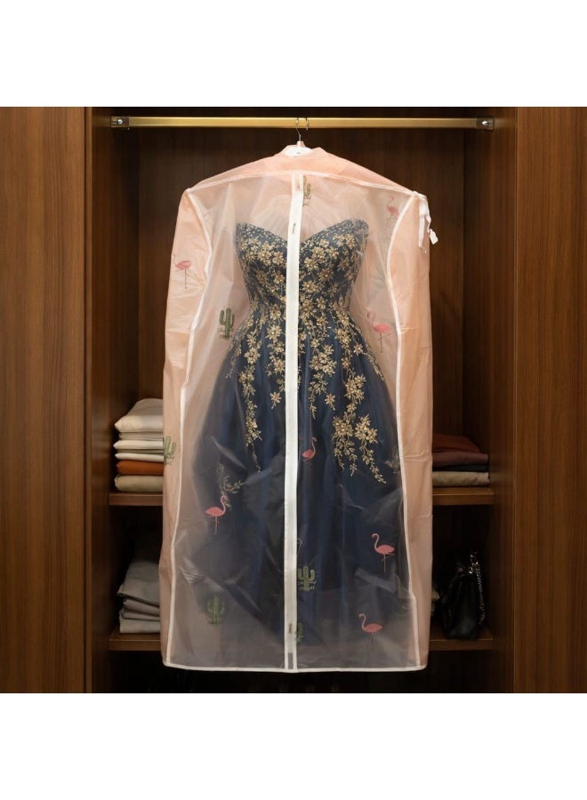 Suit Dust Cover Bag Garment Formal Dress Storage Zip Bag Dust- Proof Hanging Travel Pouch - Image 4