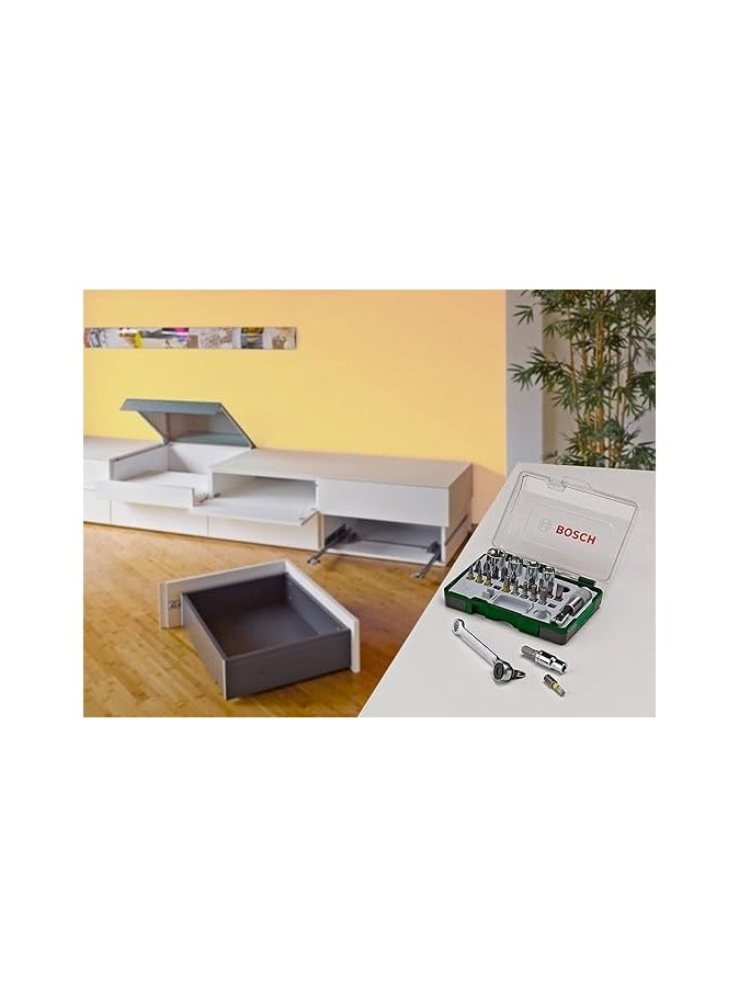 BOSCH 27-Piece Screwdriver Bits and Adapter Set – 2607017160 - Image 5