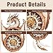 Artipuz 3D Wooden Puzzles for Adults Dragon Clock 3D Puzzles Art and Craft Kits Unique Shape Wood Clock for Adults Handmade Model Building Kit DIY Hobbies Gifts for Family Wall Art Home Decor - Image 4