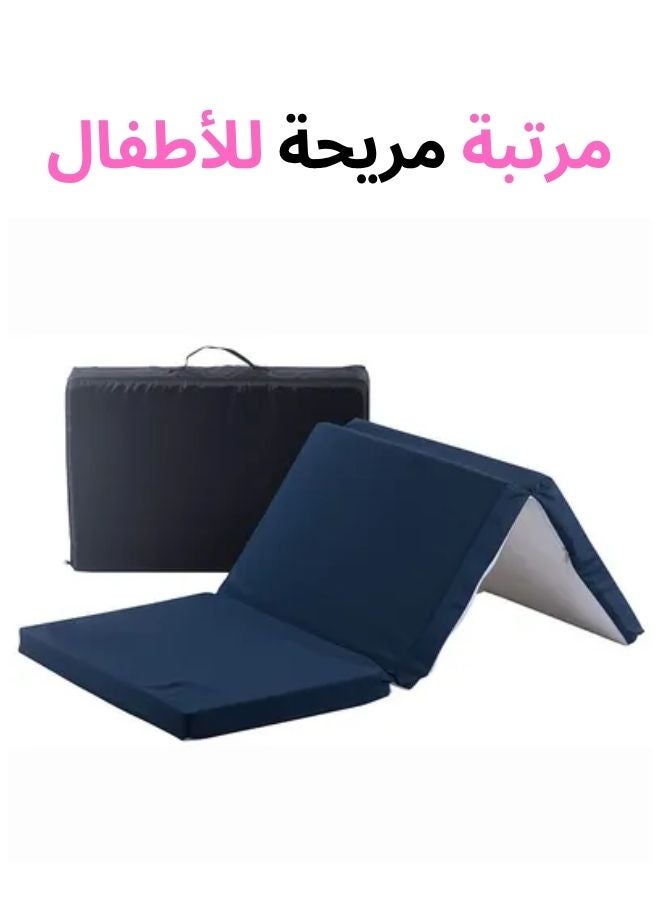 ماس مرتبة أطفال قابلة للطي وفري لطفلك نومًا مريحًا أينما كنتِ مرتبة عملية قابلة للطي مثالية للاستخدام في المنزل أو السفر أو أثناء الزيارات العائلية - الراحة في كل مكان - Image 1