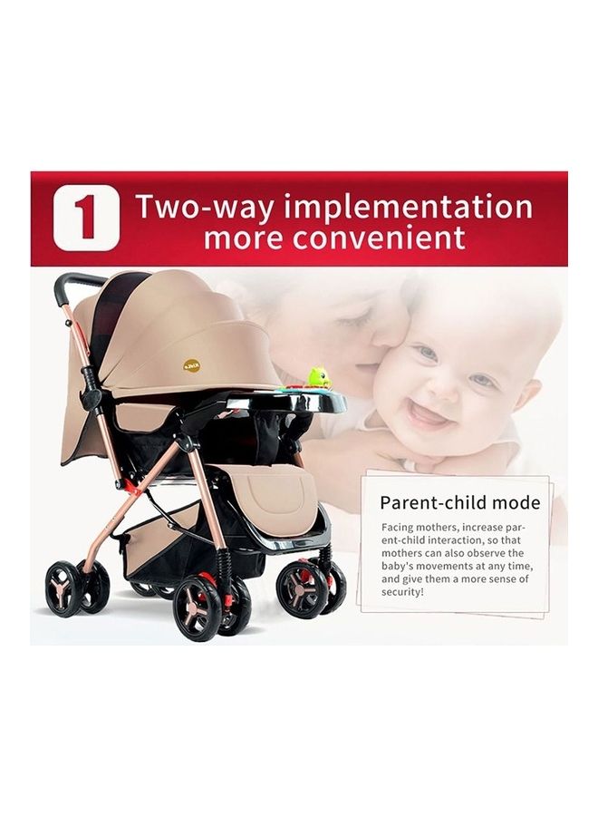 Kidle Baby Stroller Has Adjustable Handles With Two-Way Push - Image 2