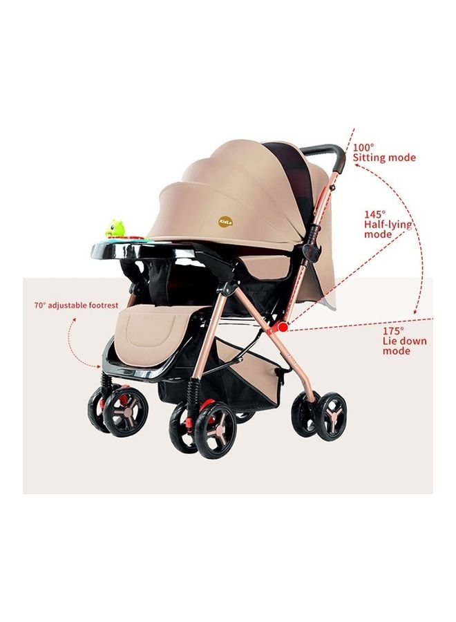 Kidle Baby Stroller Has Adjustable Handles With Two-Way Push - Image 3