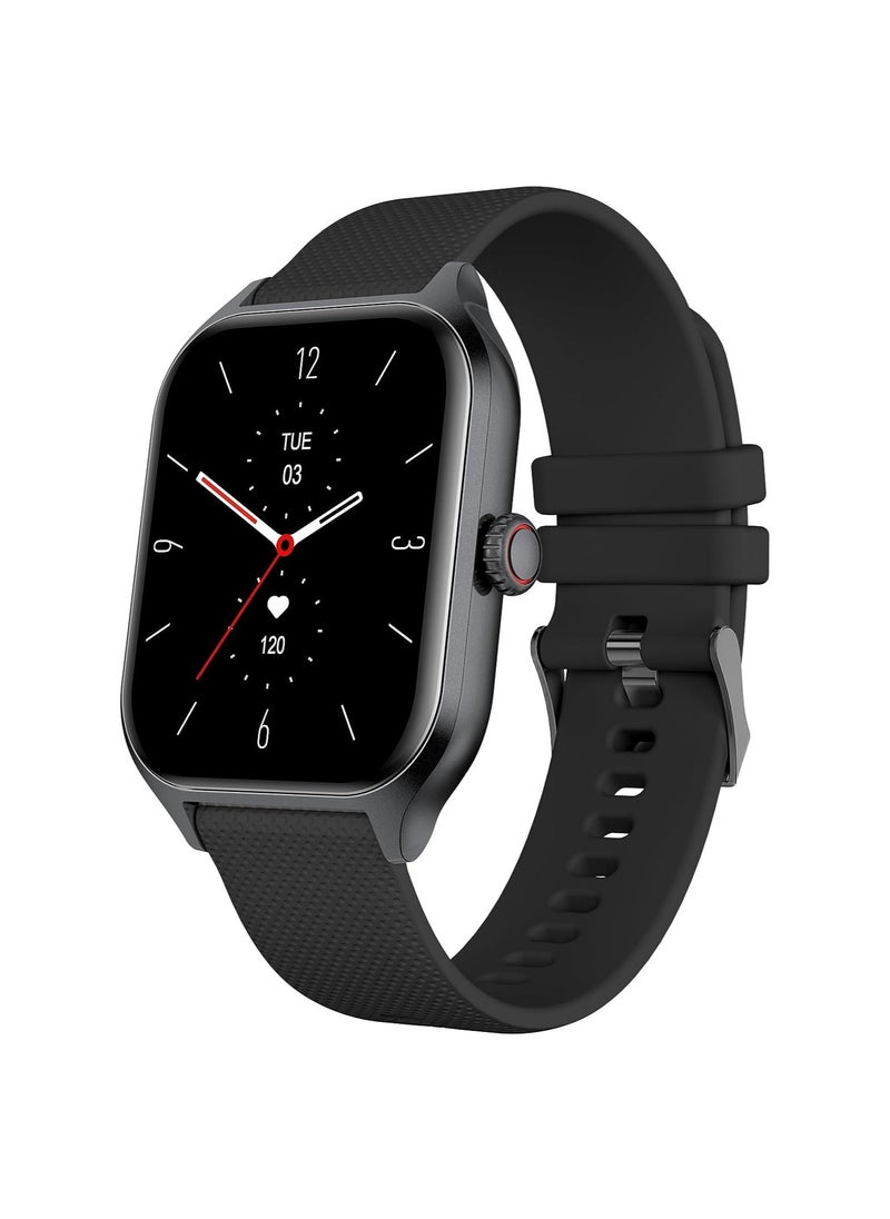 Xcell - Xcell G7 Talk Professional Smart watch,1.96 HD Screen, Heart Rate,BP,Oxygen Monitoring, Receive & Make Calls, Water Resistance: IP67,1 Week Battery Life,Compatibility: iOS-Android-Black - Image 1
