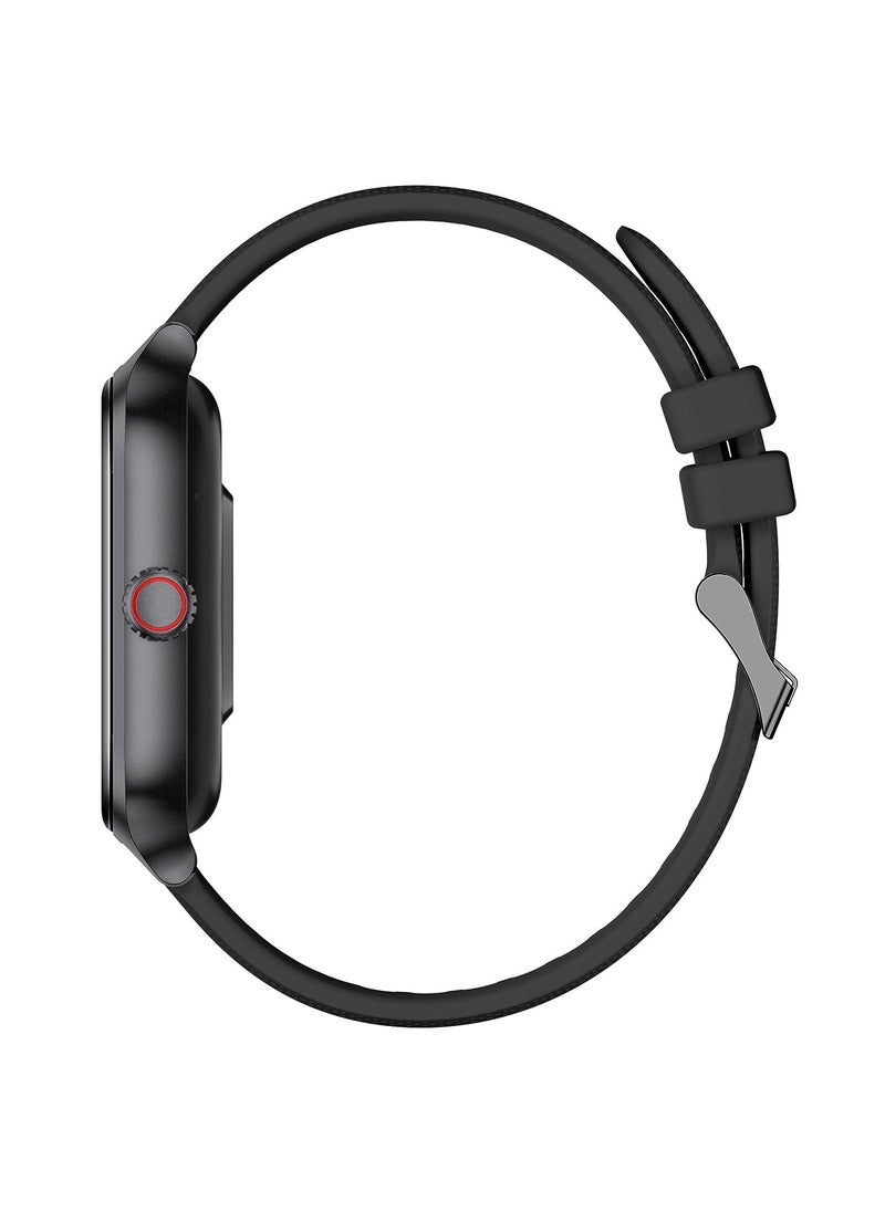 Xcell - Xcell G7 Talk Professional Smart watch,1.96 HD Screen, Heart Rate,BP,Oxygen Monitoring, Receive & Make Calls, Water Resistance: IP67,1 Week Battery Life,Compatibility: iOS-Android-Black - Image 1