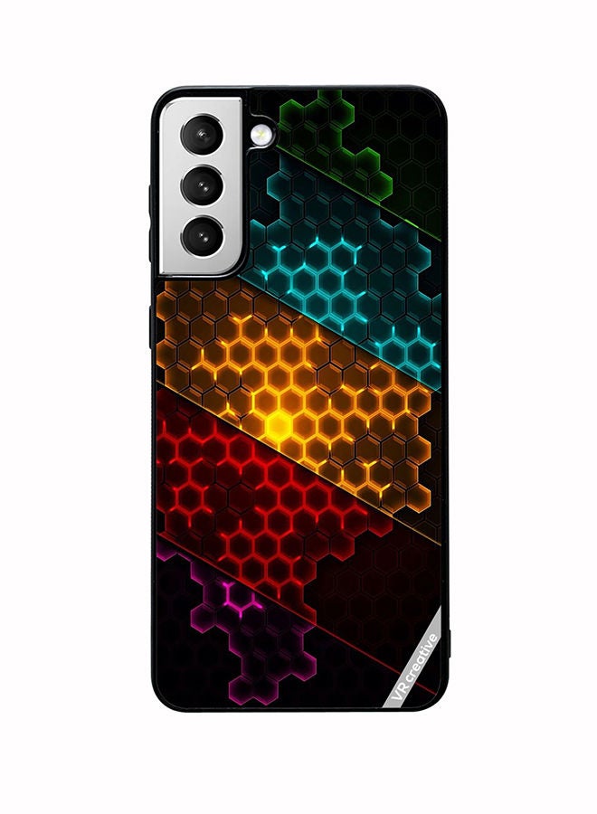 VR CREATIVE Protective Case Cover For Samsung Galaxy S22 Plus 5G Multicolor Design - Image 1