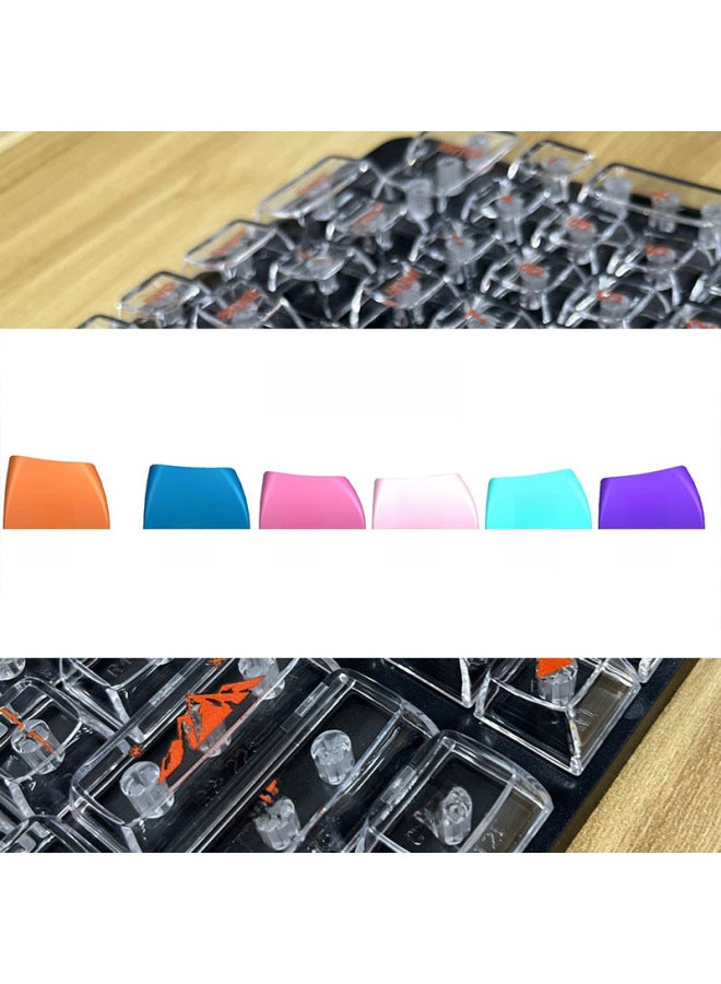 Push Plate Out Die Boneless Horn Glue PC Material Mechanical Keyboard Applicable-Color:CBSA Standard Black And Green | 132 Key-Boxed - Image 3