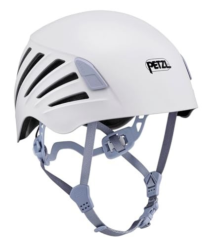 Petzl BOREA Women's Durable Helmet with TOP & Side Enhanced Protection, S/M, Lilac White - Image 1