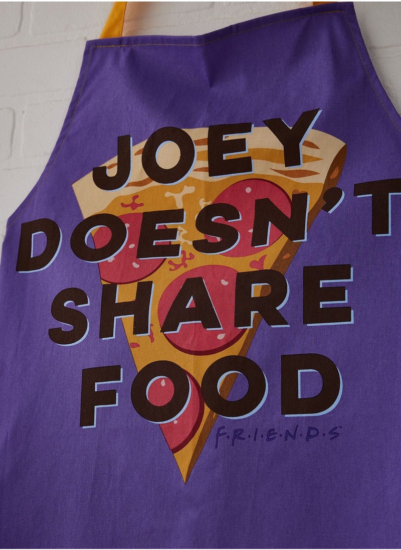 Half Moon Bay - Friends Joey Doesn't Share Food Apron - Image 1